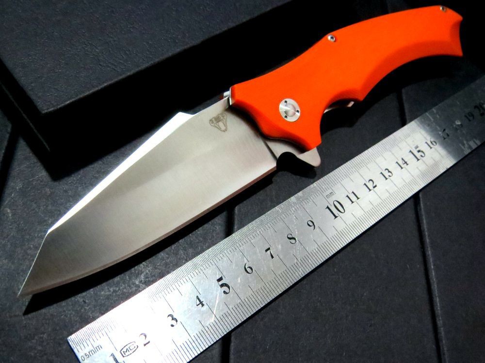 厂家直销批发 蛇头 户外折叠刀 高端轴承刀 水果刀 外贸热销刀