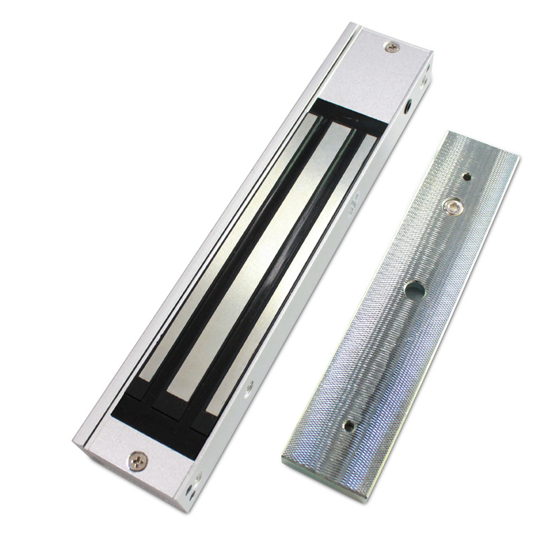 工厂280kg单门磁力锁防水明装磁力锁双门280kg电磁锁门禁锁磁吸