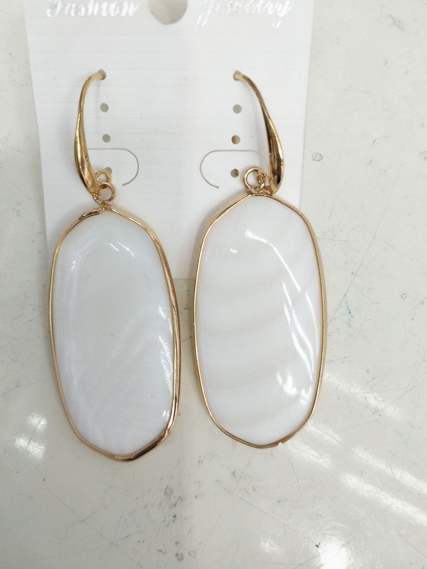 速卖通热卖薄片石吊坠 菱形吊坠 手工diy饰品配件 石头项链配件