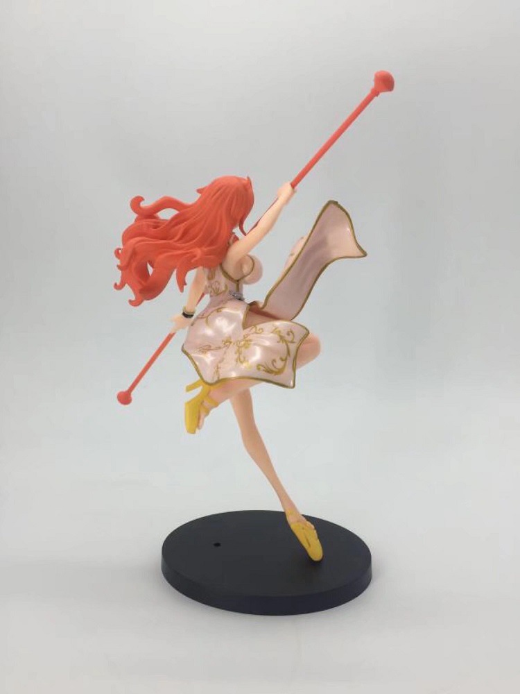 海贼/航海王 造型王 顶上决战 旗袍 娜美 天候棒 盒装 手办 摆件