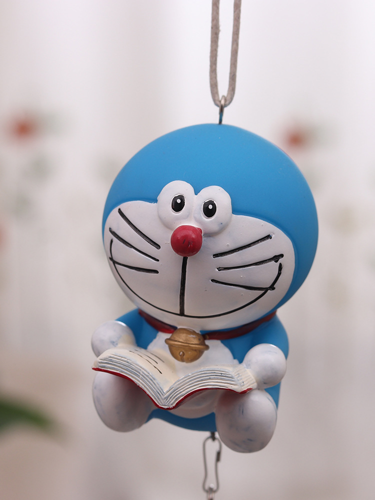 哆啦a梦风铃挂饰蓝胖子生日礼物女生卧室铃铛挂件创意叮当猫挂饰