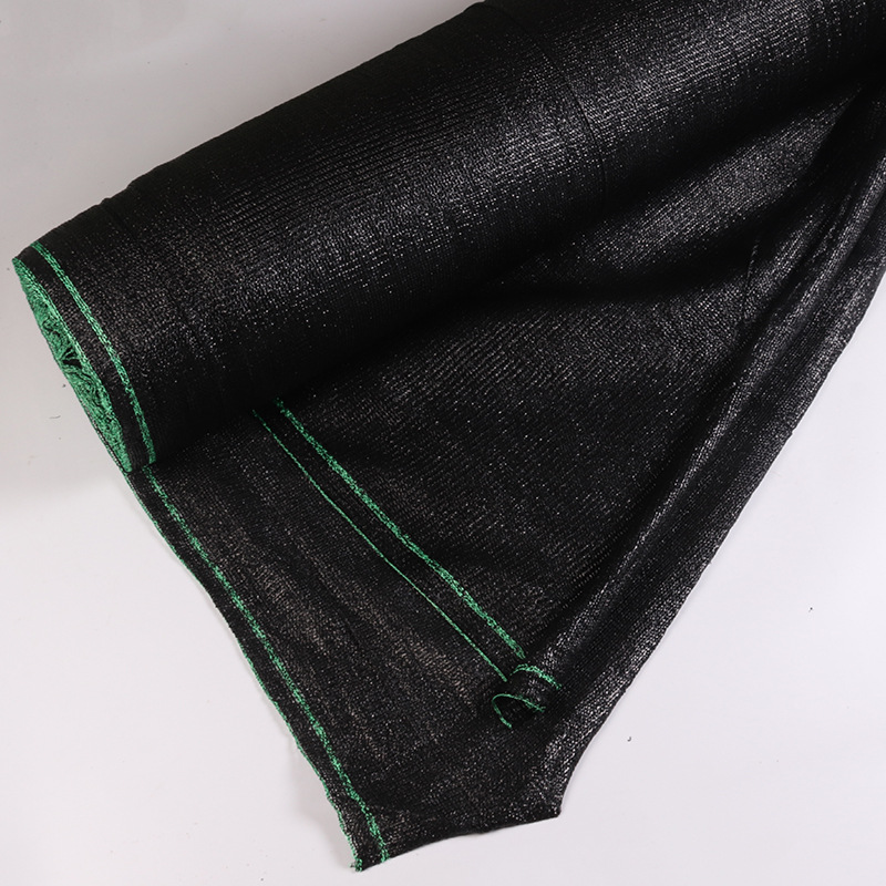 8针黑色遮阳网 抗老化专用 庭院防晒网 农用大棚遮光网 厂家批发