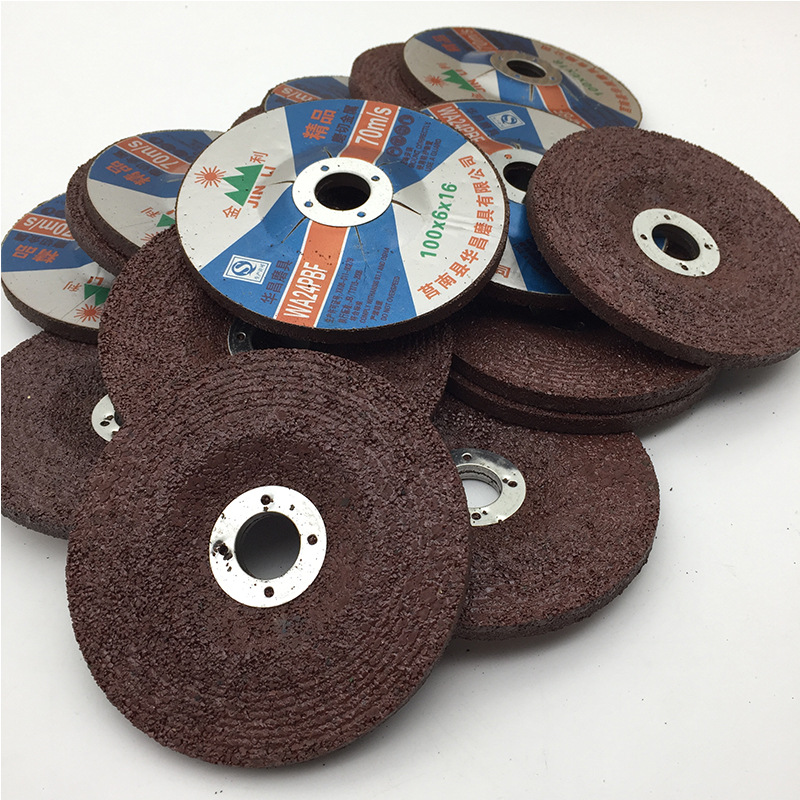 厂家供应100*6*16打磨片角磨机耐磨砂轮片抛光片不锈钢树脂切割片