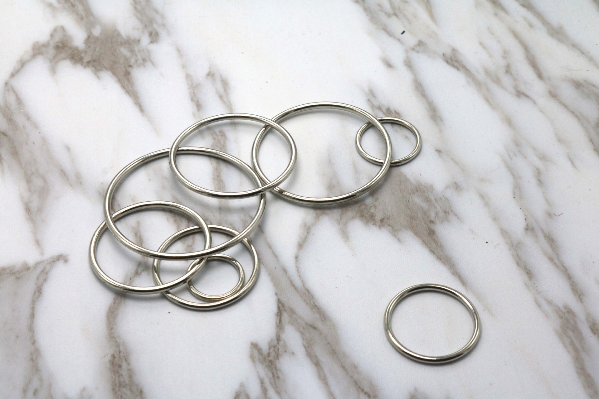 合金圆环 圆圈钢圈 焊接环 钢圈铁环 大小o型环