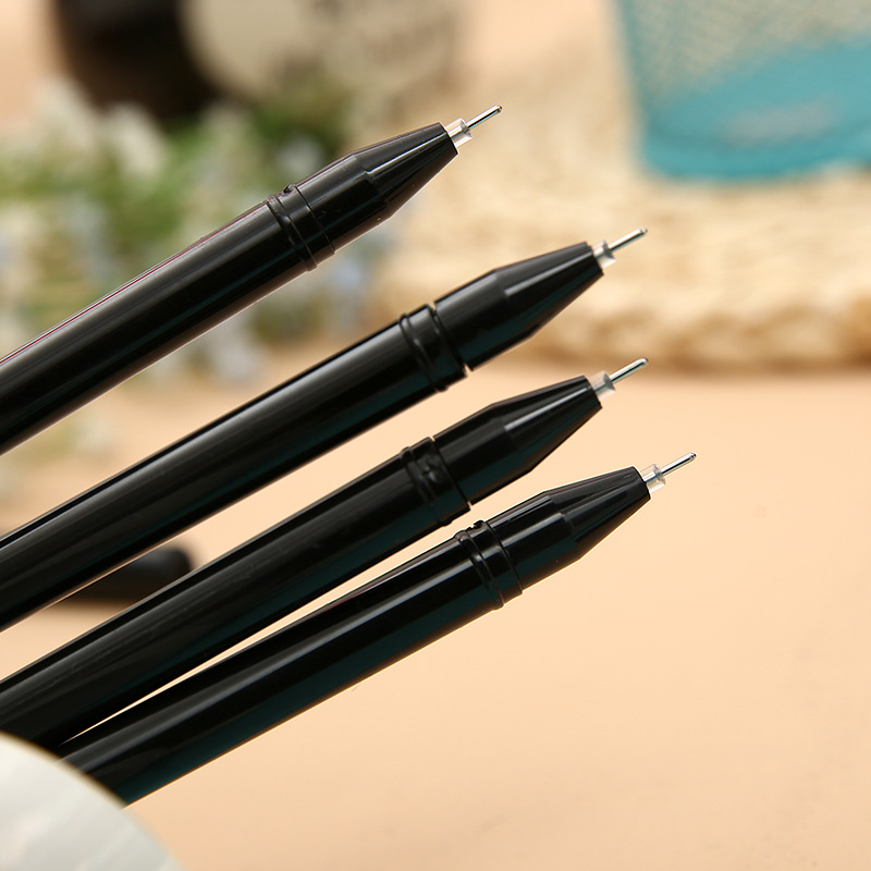 韩国新款韩版学生文具批发可爱个性三毛鸡创意卡通图案中性笔