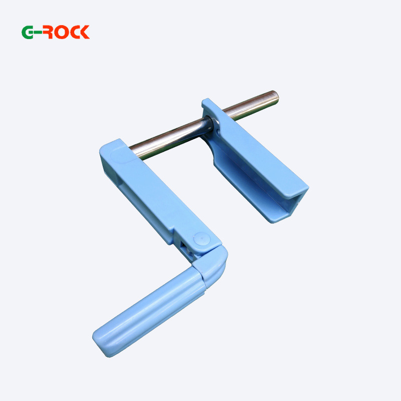 grock供应32mm外径abs塑胶手动摇把病床摇杆白色镀锌