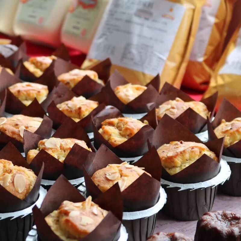 防油纸火焰杯 郁金香杯 蛋糕纸杯 脏脏包 麦芬 玛芬蛋糕 厂家直销