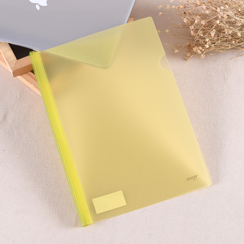 厂家直销透明拉杆书皮手账书本保护套加厚防水文件报告收纳夹定制