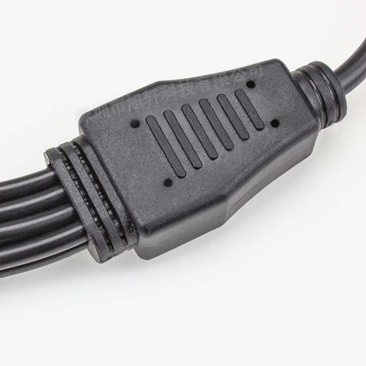 y型一分八dc线5521分流线12v一拖八监控线测试老化电源线