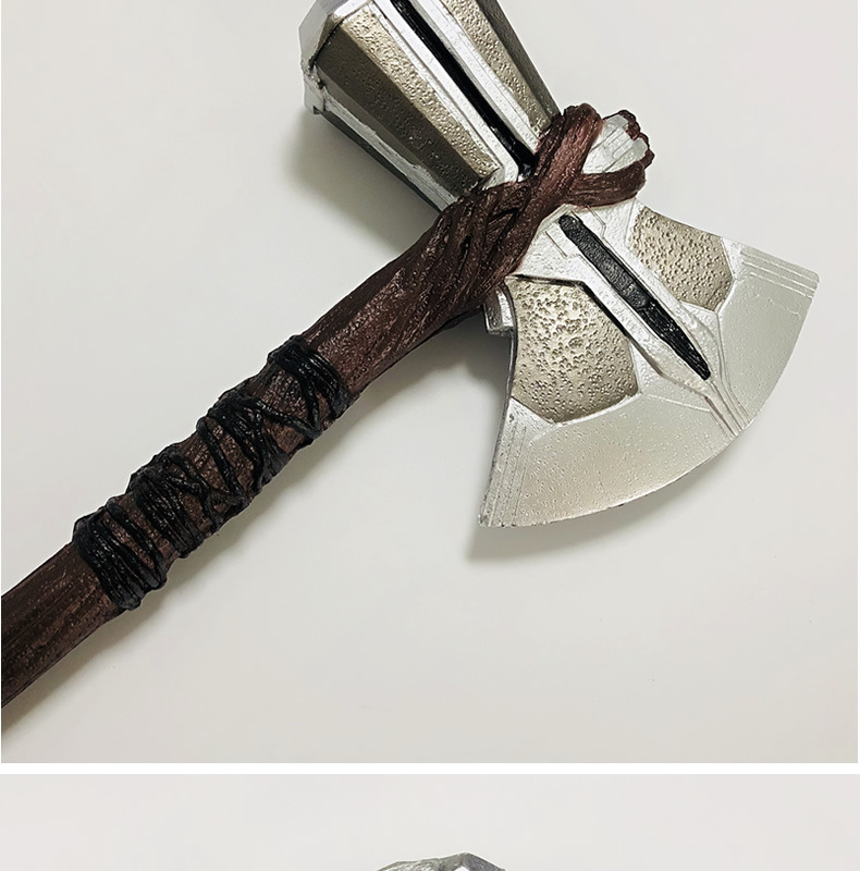 复仇者联盟3雷神之斧锤 漫威周边1比1风暴战斧新武器斧头影视道