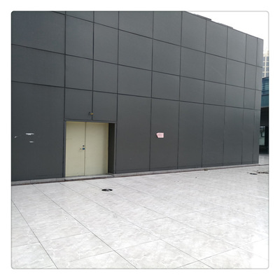 商业广场外墙装饰铝单板 灰色2.5mm氟碳铝幕墙厂家 扶梯包边铝板