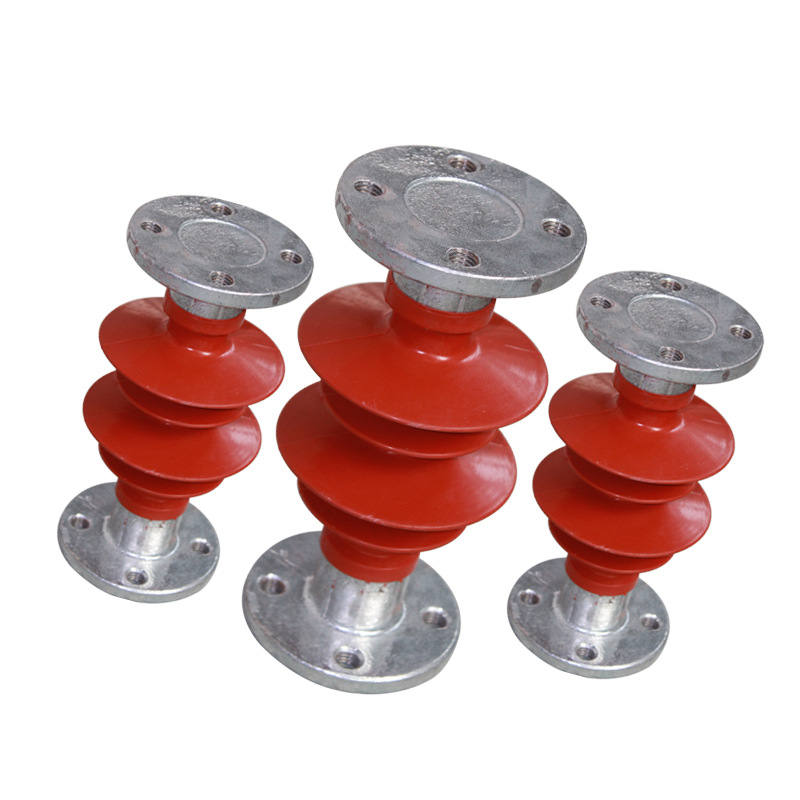 荣控10kv高压复合支柱绝缘子fzsw-12/5户外线路绝缘子金具可定制