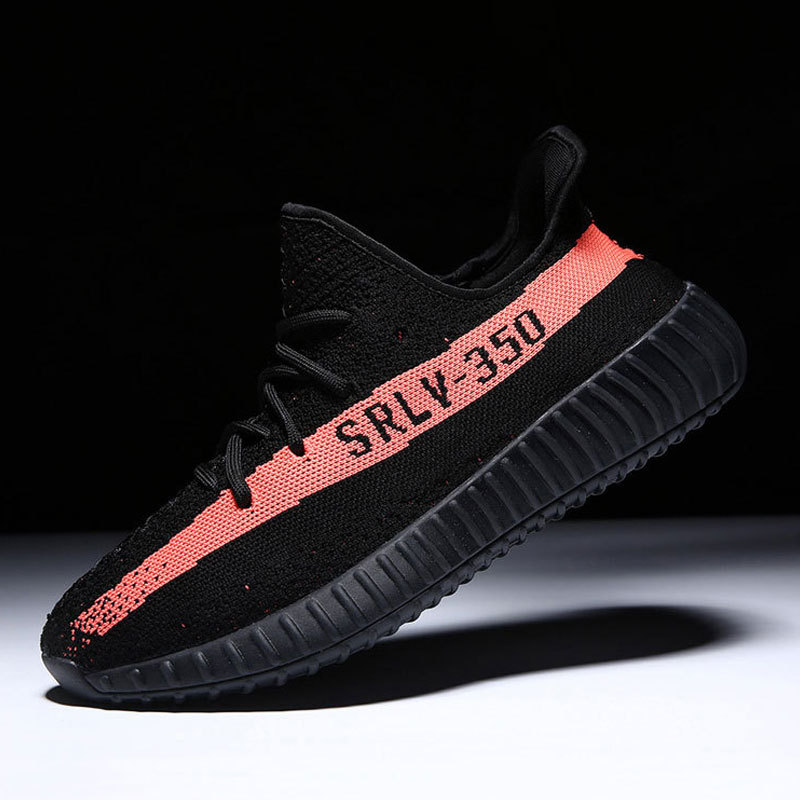 2017春夏侃爷小椰鞋350网层布面男女透气系带欧洲站字母沙滩鞋