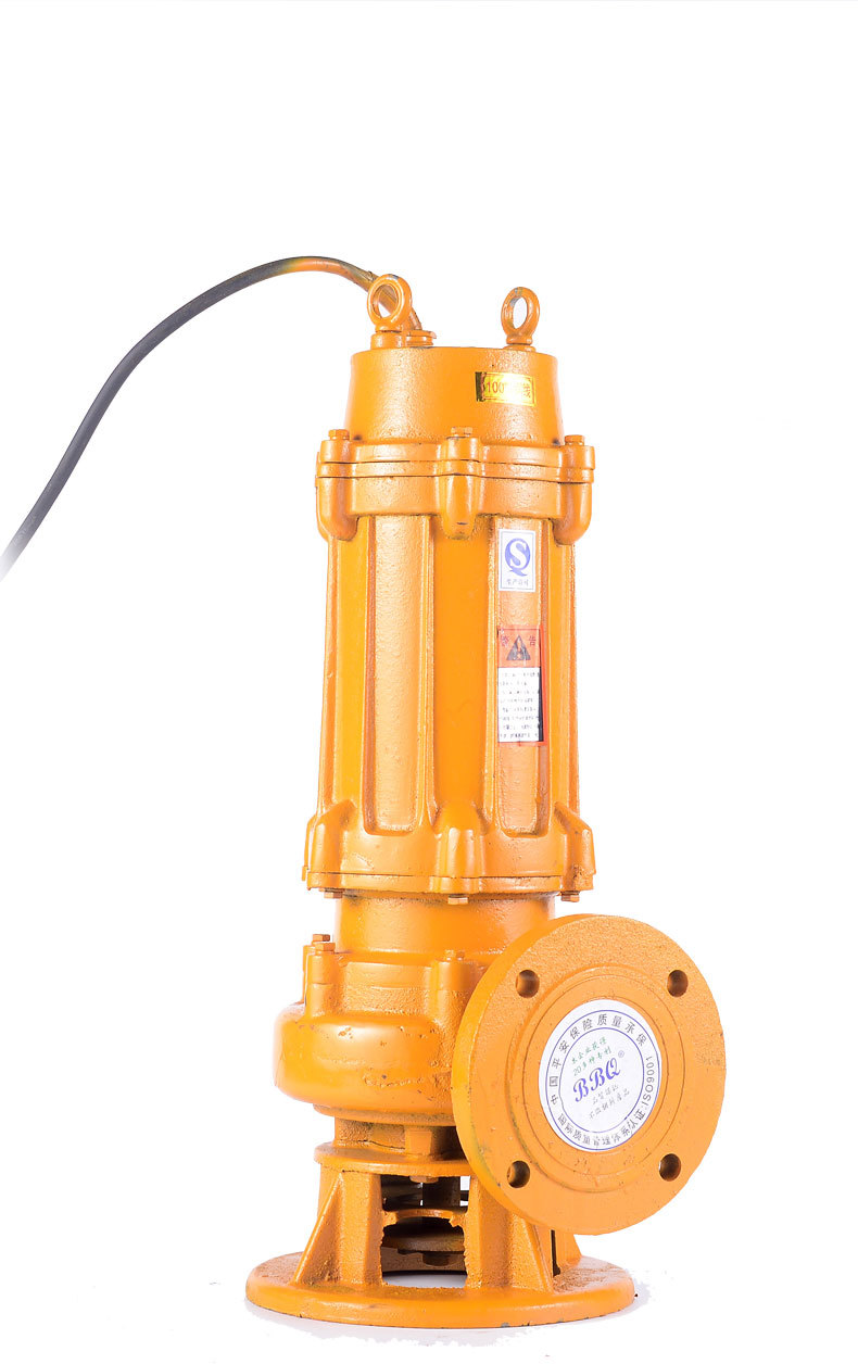 人民 家用潜水排污泵 wq高效无堵塞排污泵高扬程无堵塞污水抽水泵