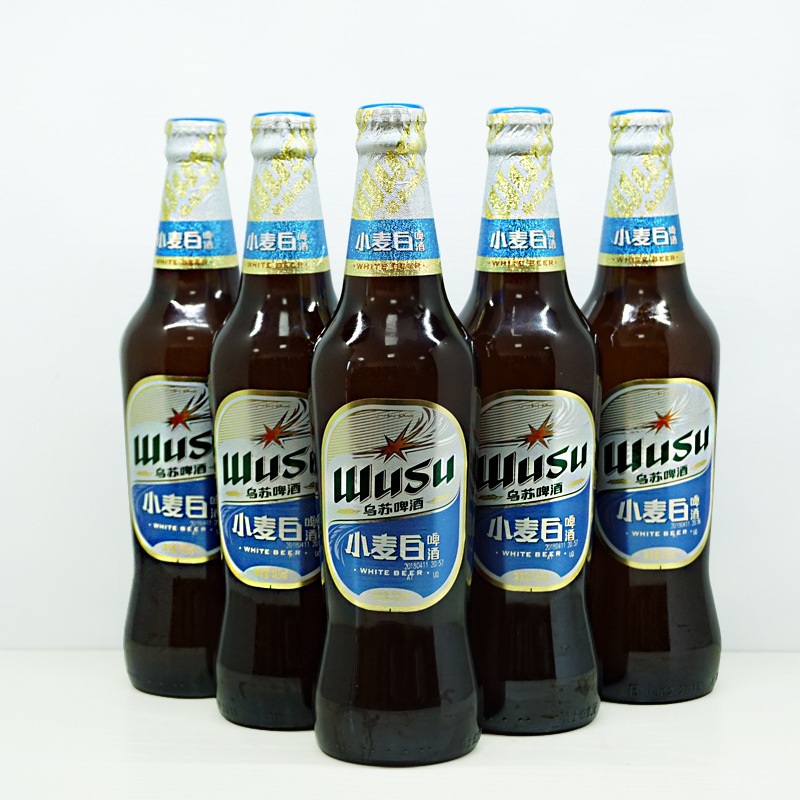 新疆原产乌苏小麦白啤酒大乌苏餐饮夜市烧烤新疆出产啤酒批发