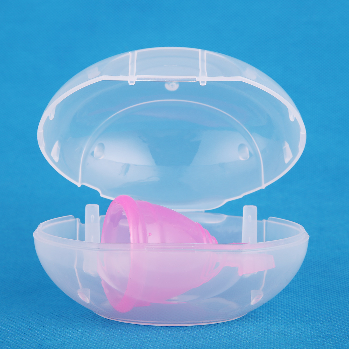 直销新款女人硅胶月亮杯月经杯 食品级液体硅胶月事杯