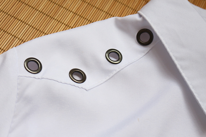 2018亚马逊ebay爆款纯色v领扣眼长袖雪纺衬衫女士上衣 现货