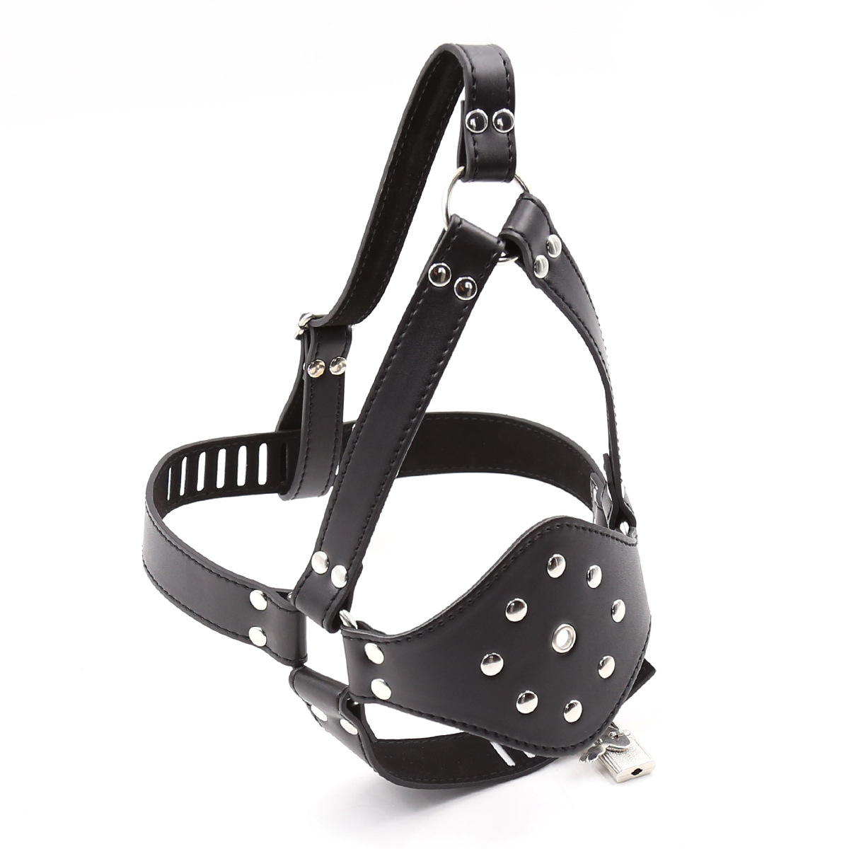 工厂店批发情趣用品马具型口枷口罩另类玩具堵嘴亚马逊货源玩具