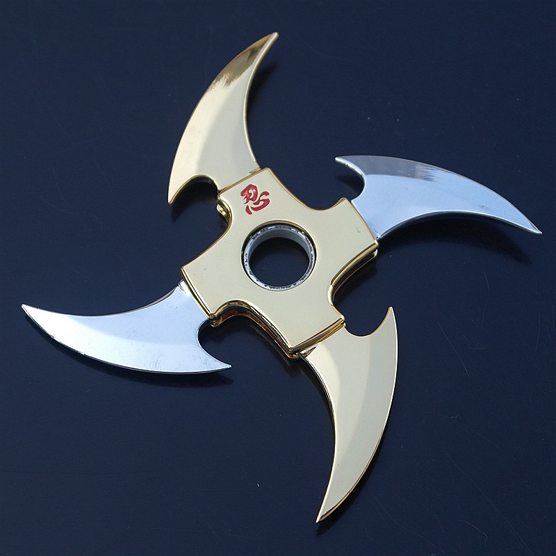 火影忍者武器阿诗玛苦无四代目龙刃手里剑飞镖可以收缩动漫兵器