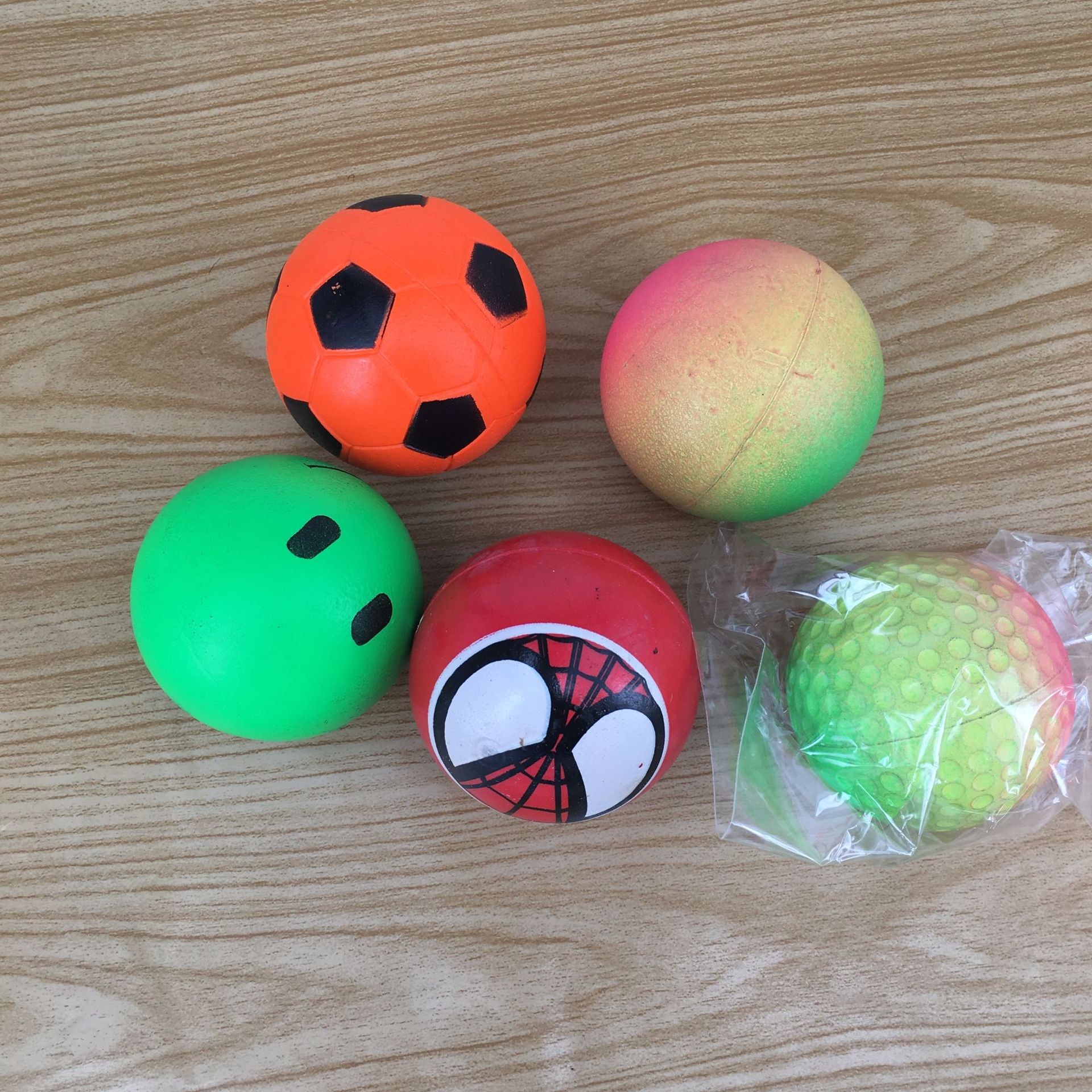 2厘米弹力橡胶实心球,宠物玩具,弹力球结实耐咬