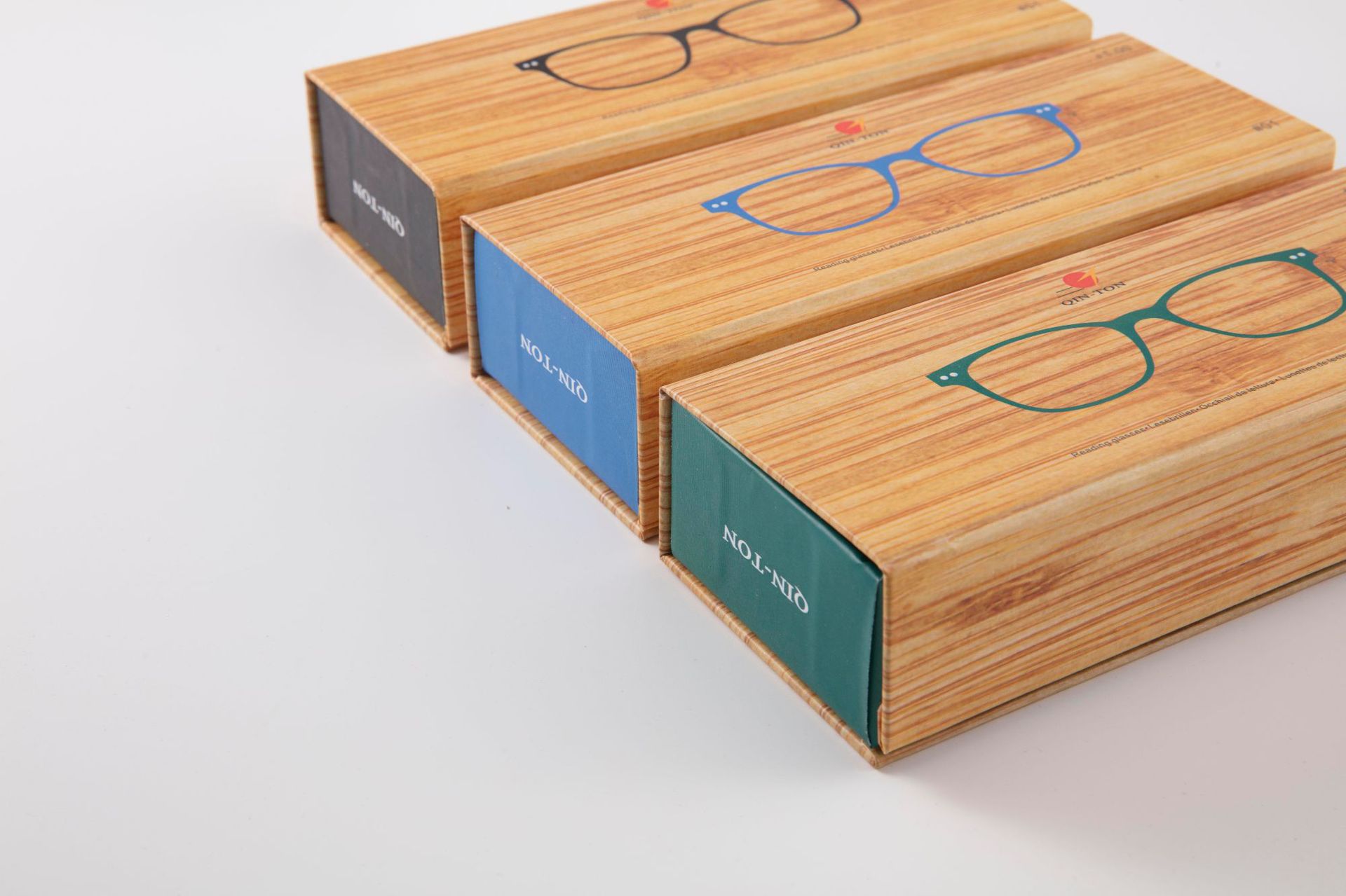 厂家直供中高档磁铁眼镜盒书形眼镜纸盒天地盖眼镜盒太阳镜眼镜盒