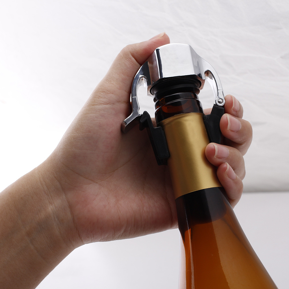 新款塑料香槟塞创意酒瓶塞红酒瓶塞手动下压酒瓶塞密封防漏酒瓶盖