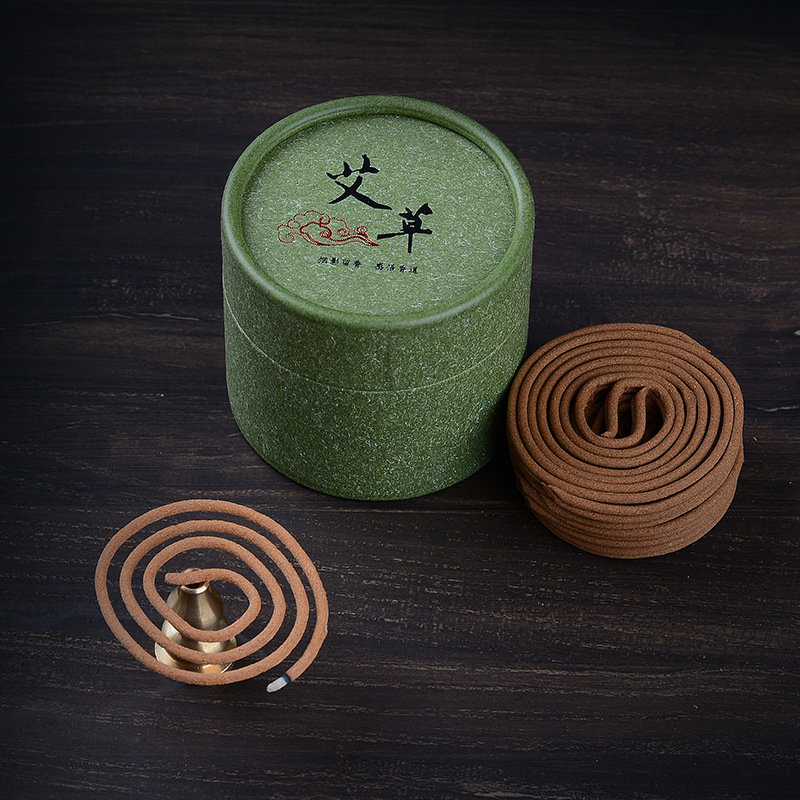 厂家直销佛香原味沉香檀香蚊香艾草香驱蚊香薰除臭香2小时小盘香