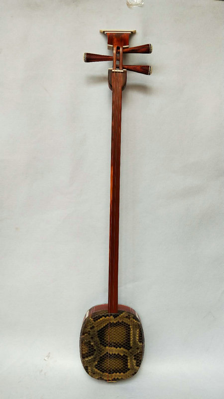 厂家定制多规格紫檀厂家大三弦 弹拨类乐器 蟒皮三弦民族乐器