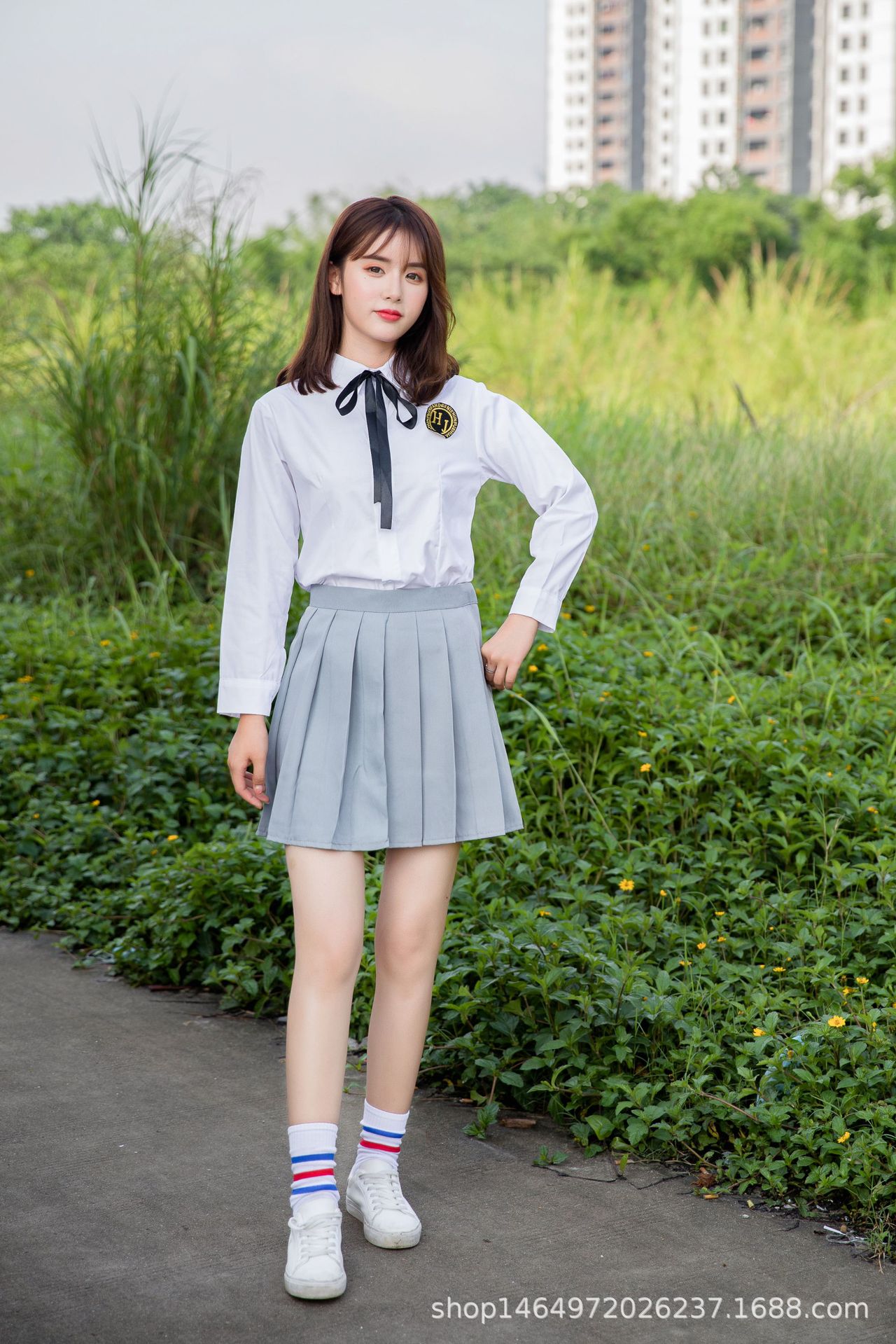 小时代同款校服学院风春秋季长袖班服套装高中学生水手服女jk制