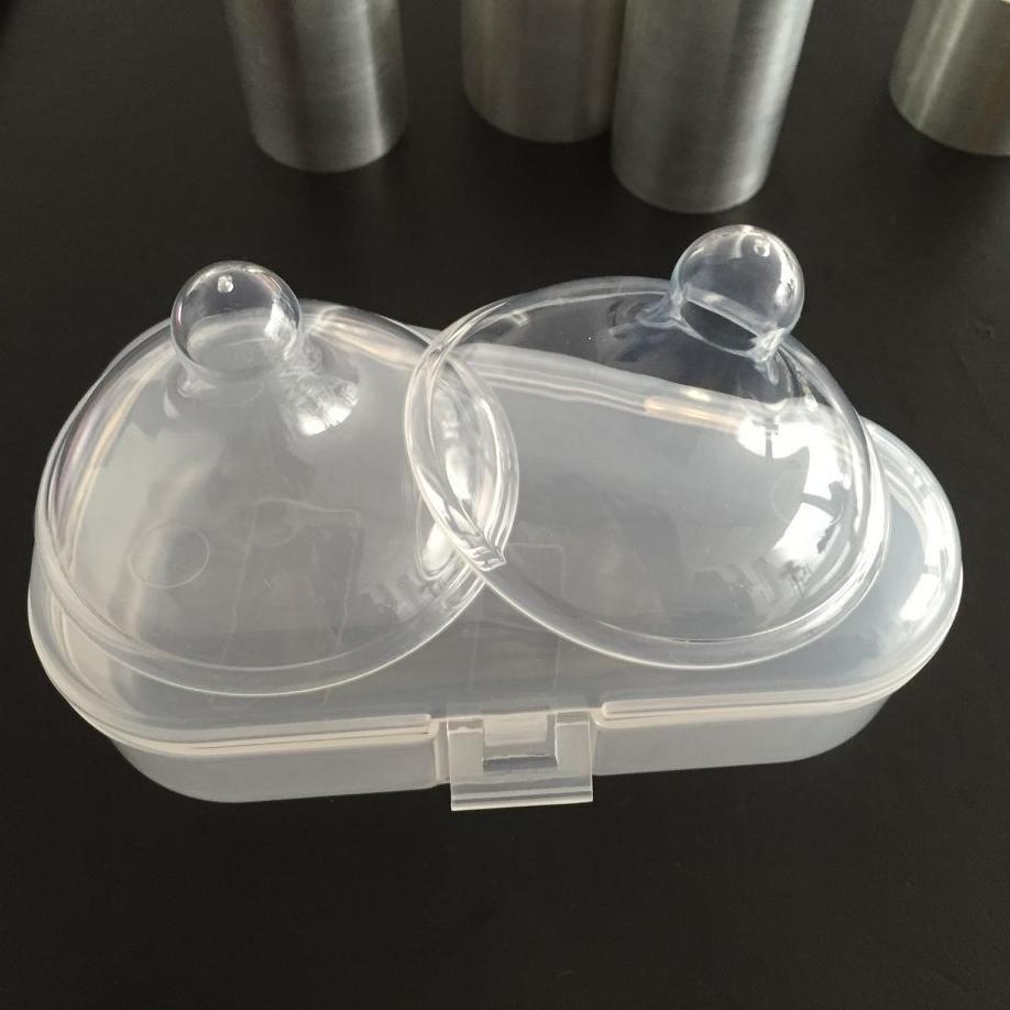 厂家直销婴儿硅胶护乳垫 乳头保护罩防溢乳全硅胶哺乳护乳垫批发