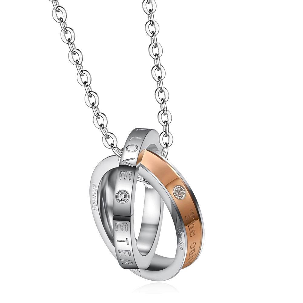 女士项链钛钢饰品