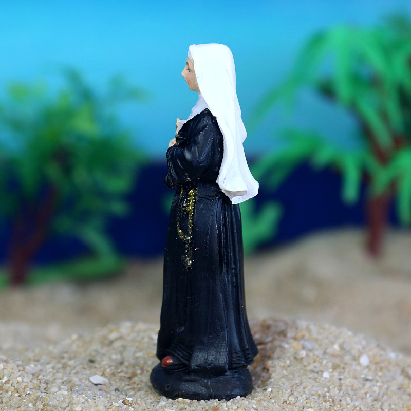 修女 圣母 修道院修女 天主教基督教 心理沙盘人物类沙具厂家直销