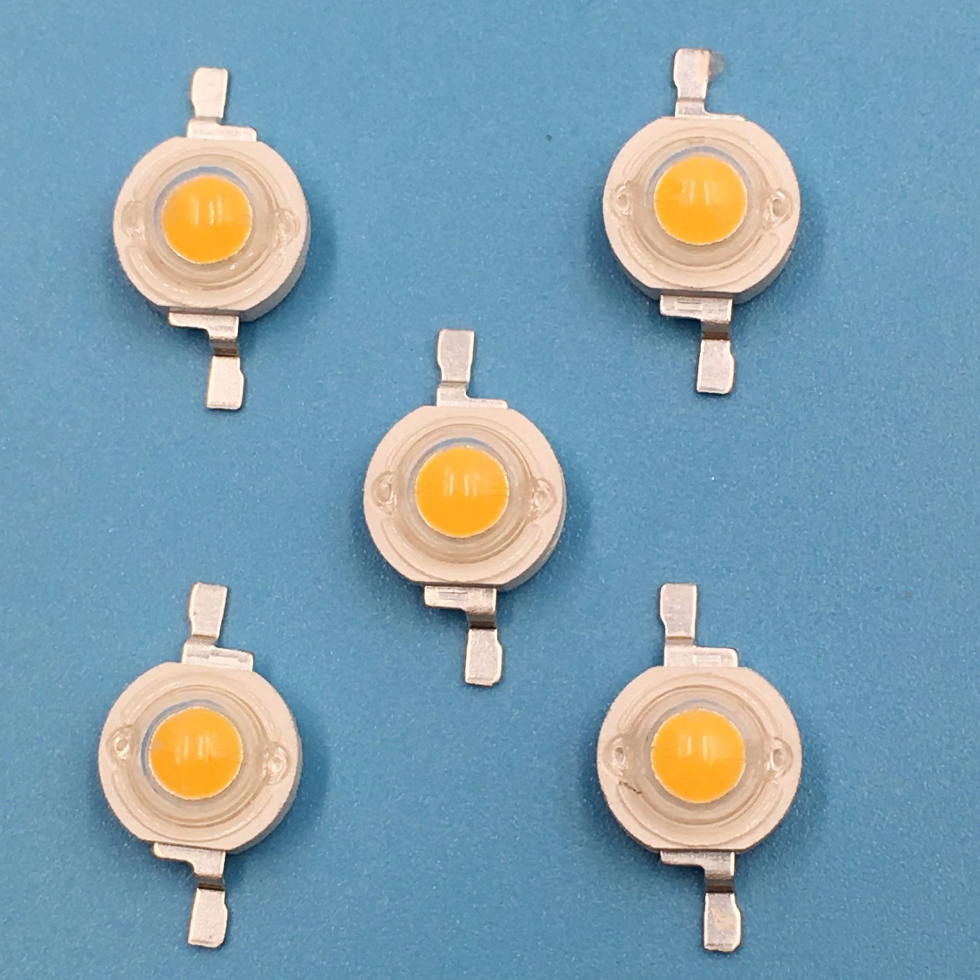 【高端品质】1w琥珀光灯珠金黄色发光 1w大功率led琥珀光灯珠