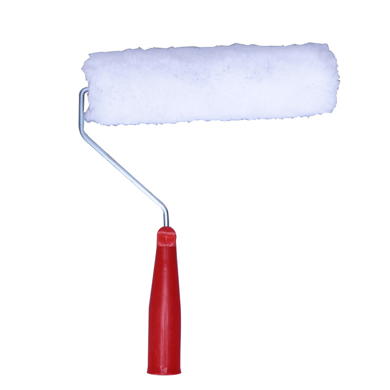 8寸无死角涂料滚筒刷 塑料手柄滚刷油漆刷子 刷墙漆贴墙纸工具刷