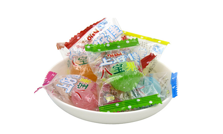硬糖-上好佳八宝果糖果 500g/袋装什锦水果硬糖结婚庆