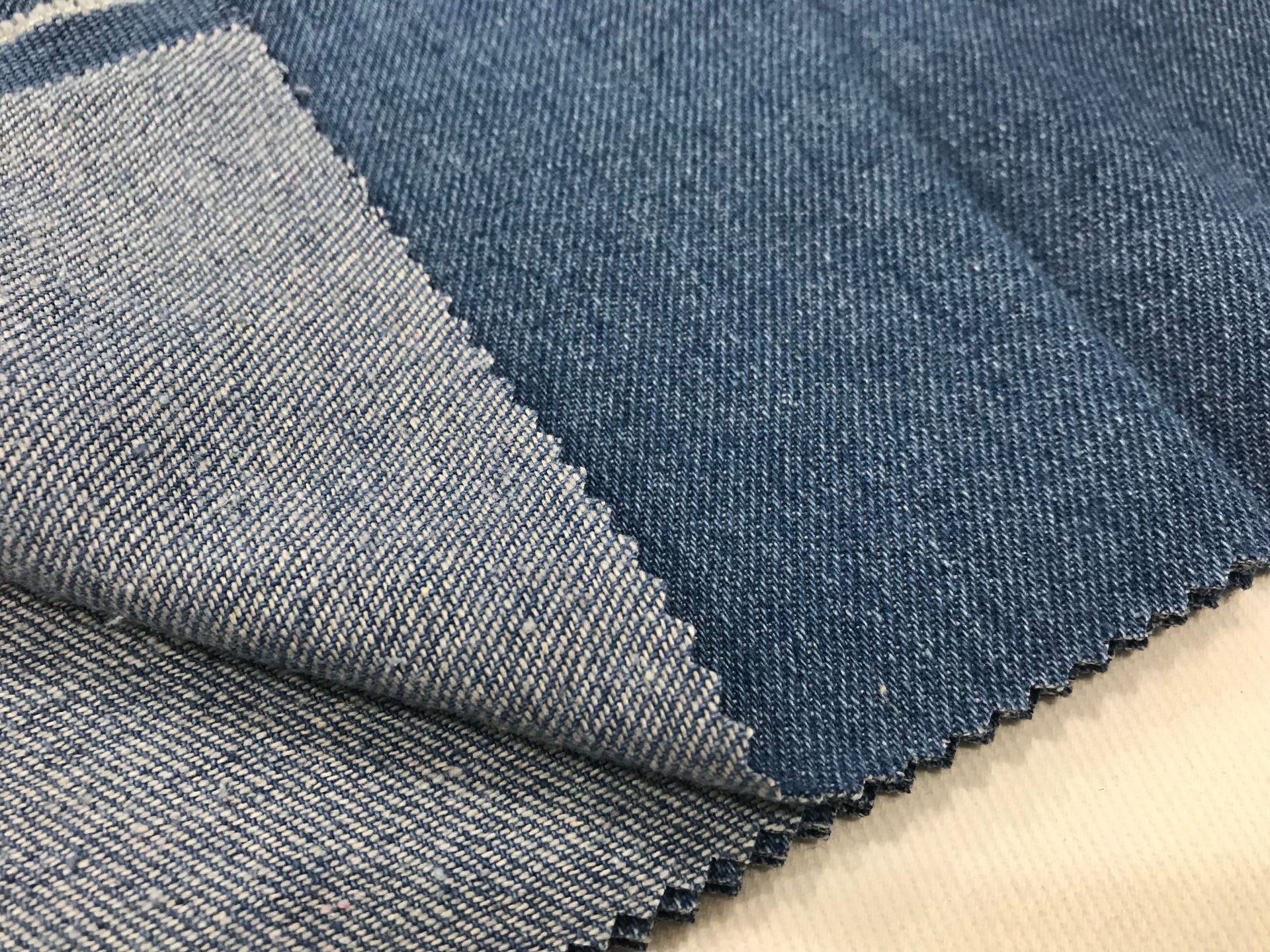 10支涤棉斜纹牛仔 水洗牛仔面料 鞋材 帽子服装 精梳棉外套连衣裙