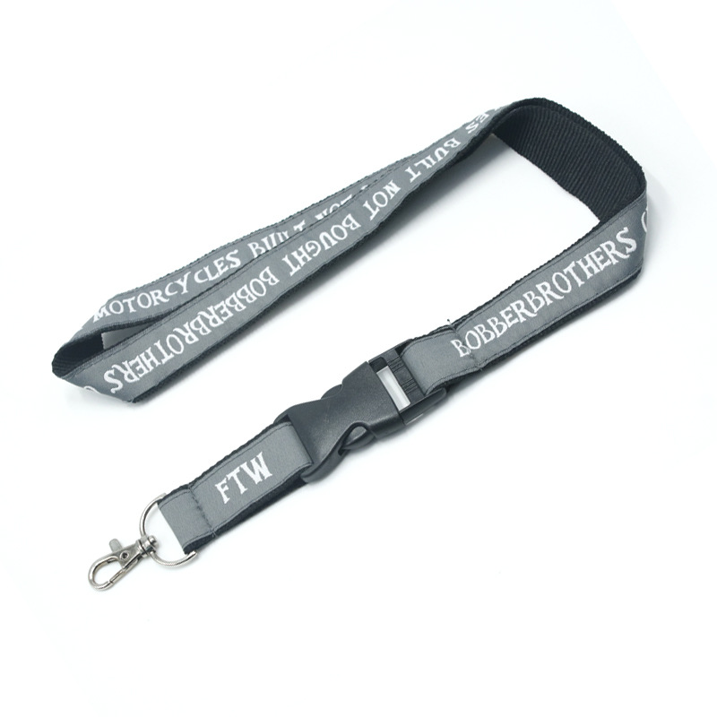 供应吊牌工牌织唛挂带挂绳金属扣 厂牌工作证展会织唛绳 印字logo