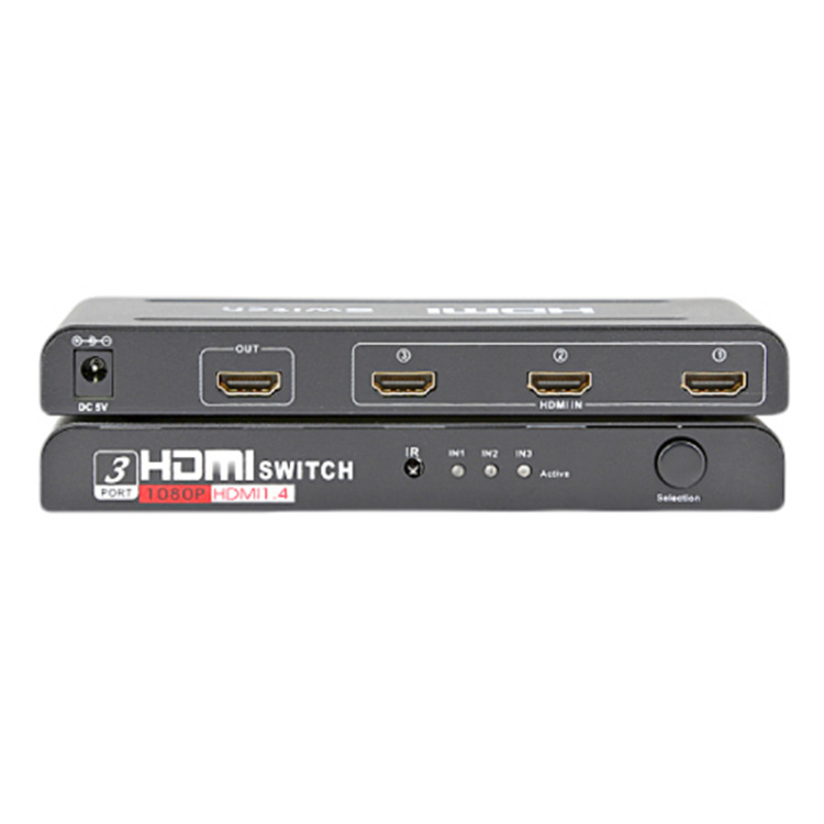 Factory Direct Sales Wholesale Hdmi Switcher 5-in-1-out Hdmi5-in-1-out Video Switcher