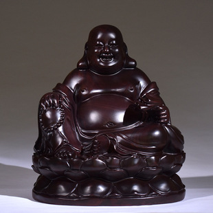 木雕工艺品笑佛