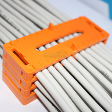 五类/六类网线固线器 光纤理线器 电脑线 usb线整理夹