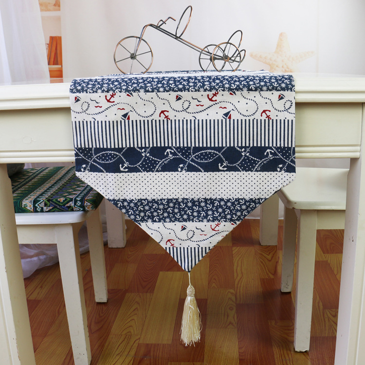 桌布 桌旗 床旗 餐垫 抱枕套 椅子垫【款式】此款设计为桌旗两头为