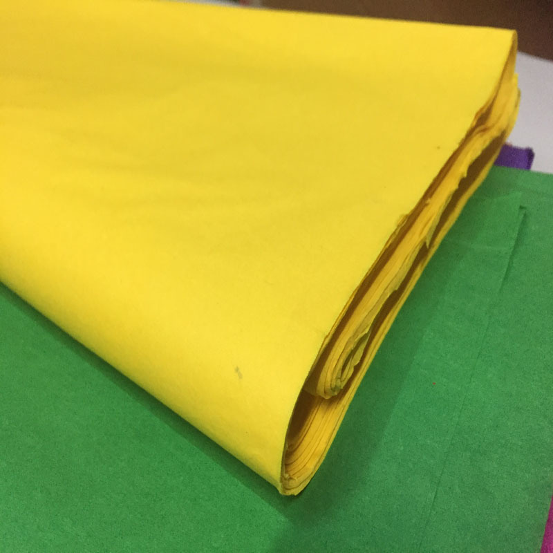 双面五色纸 超薄彩色纸宗教法事颜色纸 扎花扎彩彩糊纸祭祀五色纸