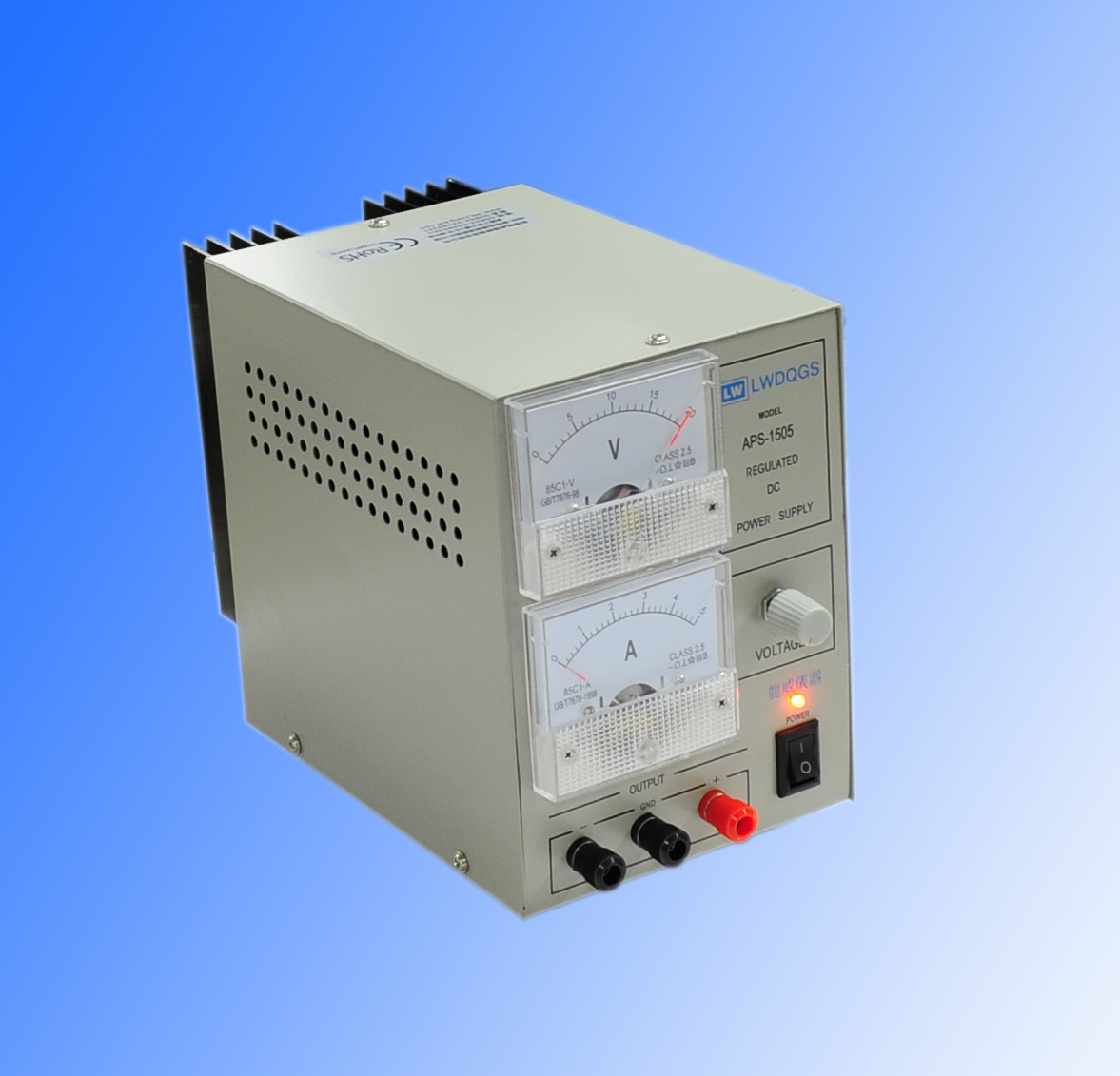 香港龙威aps1505单路可调直流稳压电源015v5apk安泰信兆信