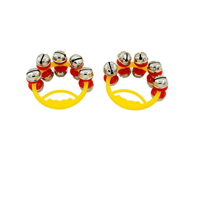 奥尔夫乐器 厂家供应 幼儿园亲子早教益智玩具 塑料串铃手摇铃