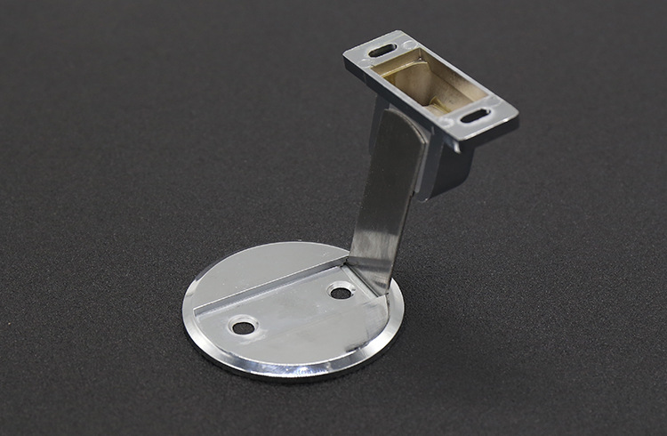 炜之兴锌合金强磁防撞地吸 现货吸塑包装地装电镀门吸安装型地吸