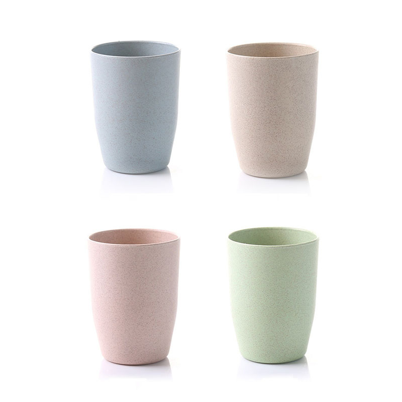 小麦秸秆漱口杯 情侣天然麦香杯 秸秆漱口杯 加厚秸秆杯子批发