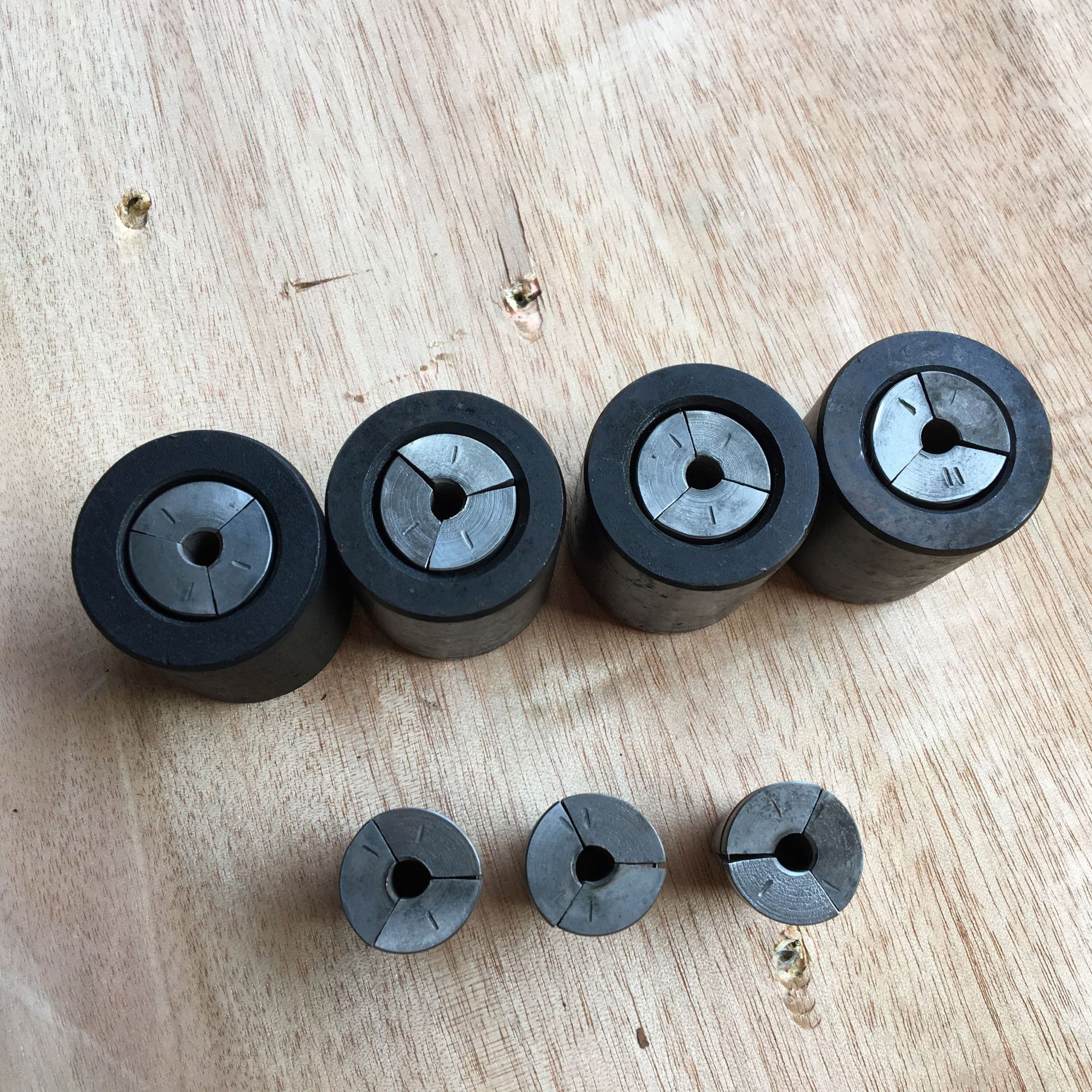 邱姆 厂家直销 钢丝锚具 两件套 单孔锚具 锚板 预应力夹具