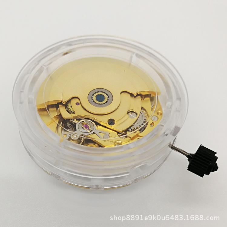 批发 全新原装上海2824全自动机械机芯三针表心3针 手表配件