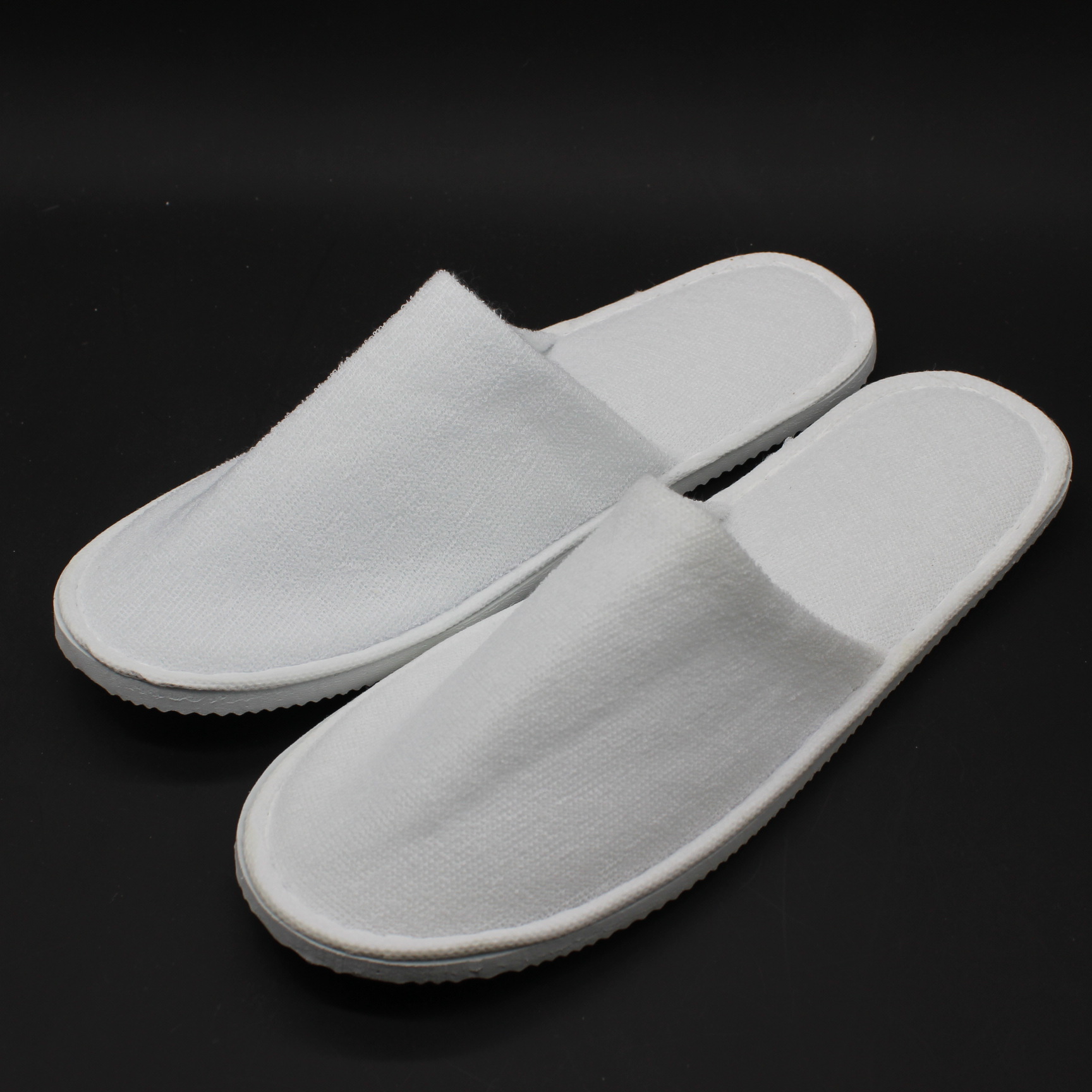 实力商家源头货源一次性白色毛巾拖鞋现货供应一件代发