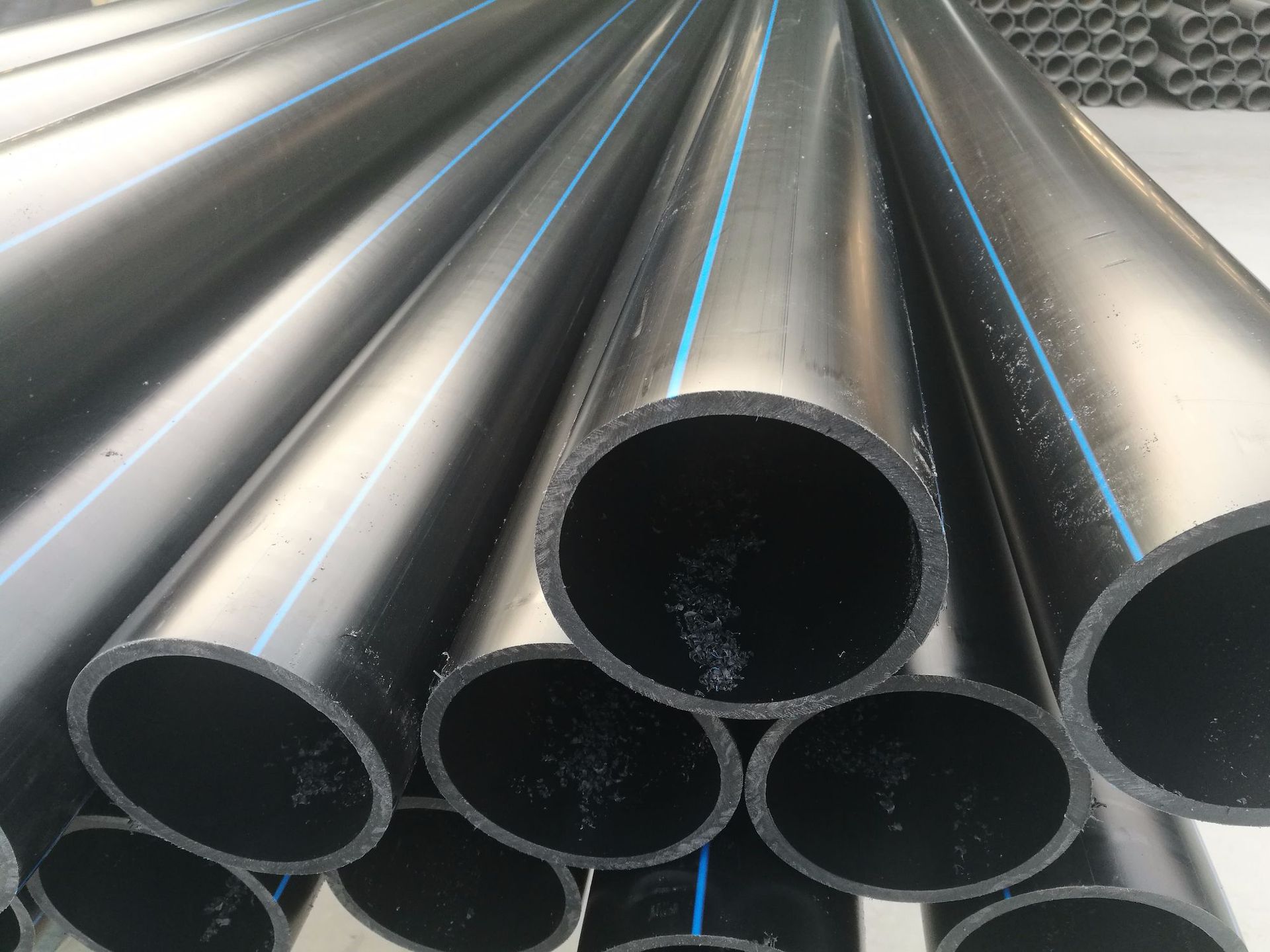 西北地区pe给水管 外径315mm高压强给水管道 耐磨工程pe给水管